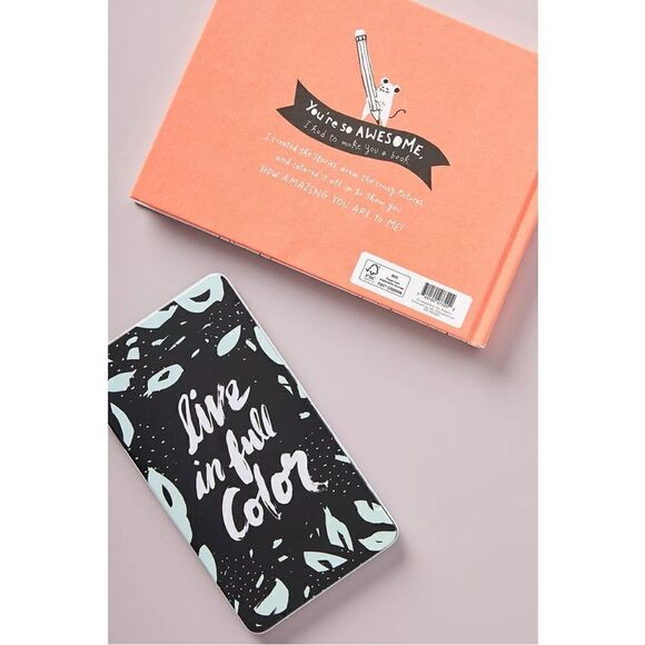 Anthropologie A Book Made by Me Why You're So Amazing Coloring Book Pencils GIFT - Picture 3 of 6